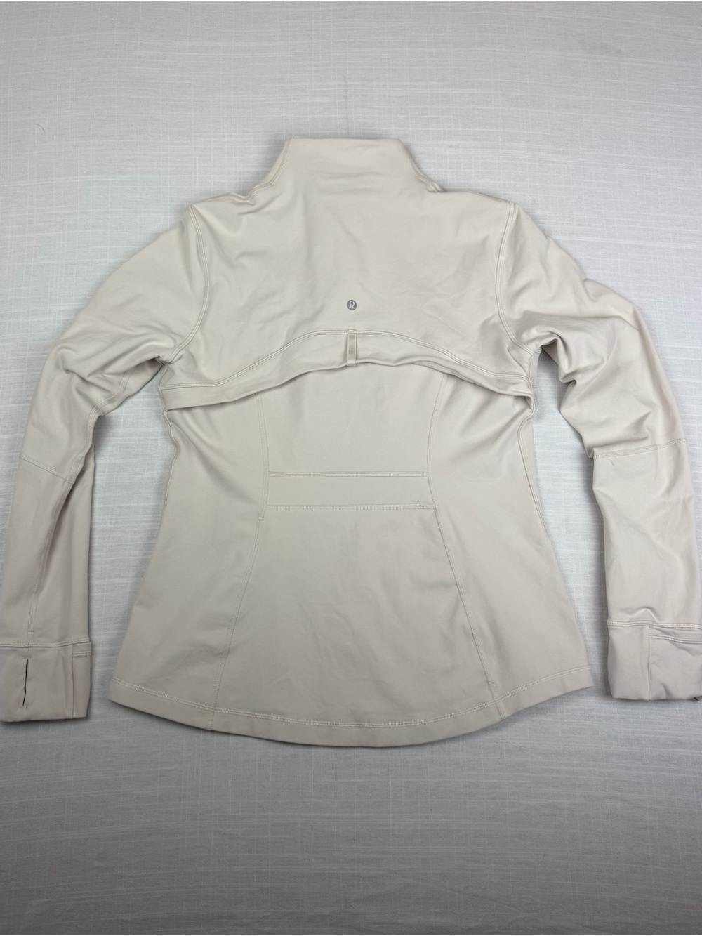 lululemon athletica White Cream Full-Zip Define Jacket - Picture 3 of 12